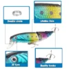 e390c32c24fe2ff070b408933d0ed28d.webp New Colorful Three Jointed Swim Fishing Lure 115cm15g 1pc Random Color Simulation Hard Bait Mino Bait Outdoor Fishing Gear