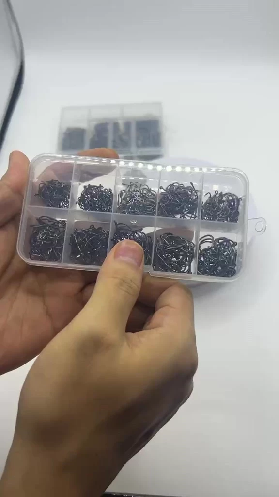 sg-11110105-7rep8-m1tptgks3mvp90.webp 500Pcs No 322 Fishing Hooks Set Carbon Steel Single Circle Fishing Hook Fly Fishing Jip Barbed Carp Hooks Sea Tackle Accessories