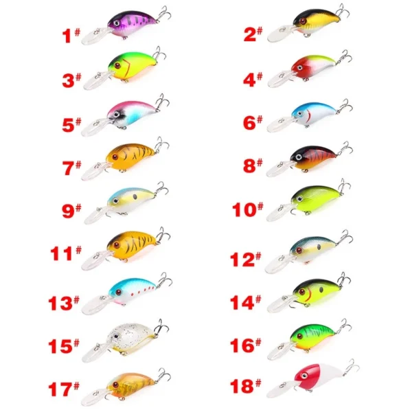 10cm 136g Lifelike Swimbait Bass Crankbait Fishing Lures Diving Wobblers Floating Laser Sea Artificial Bait with 3D Eyes for Freshwater Saltwater Fishing