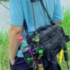 Multifunctional Waist Lure Bag Special Storage Bag One Shoulder Backpack Fishing Crossbody Bag 1Pc
