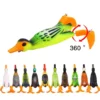 11g 95 cm Rotating Propeller Flippers Duck Lure Bait 1pc Random Color Floating Water Tractor Propeller Duck